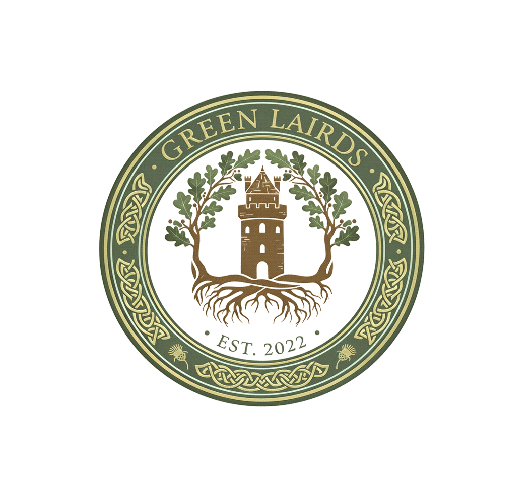 Green lairds badge